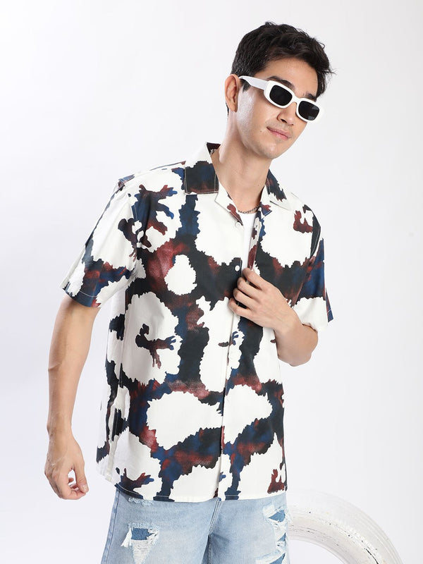 Bene Kleed Men Opaque Printed Casual Shirt