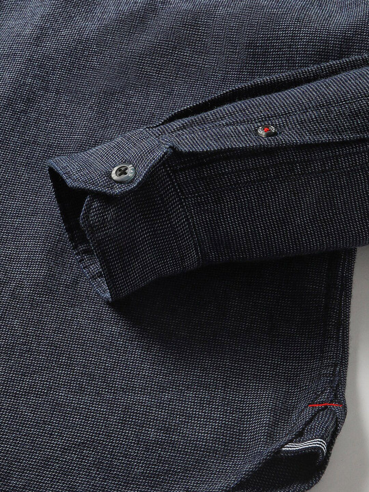 THE BEAR HOUSE Slim Fit Casual Pure Cotton Shirt