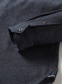 THE BEAR HOUSE Slim Fit Casual Pure Cotton Shirt