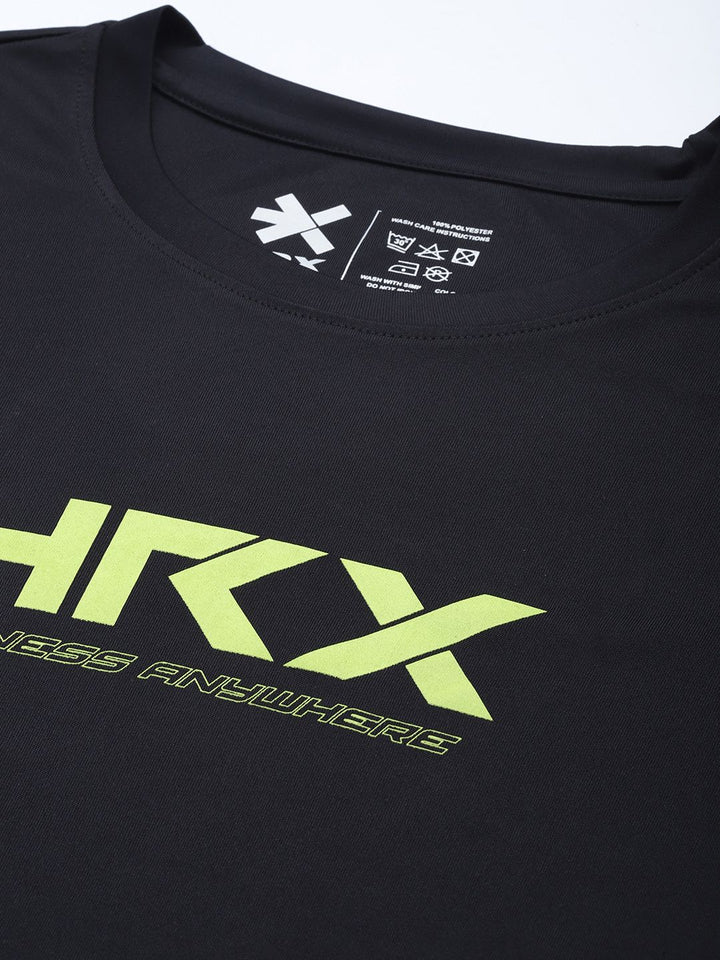 HRX by Hrithik Roshan Printed Rapid-Dry Training T-shirt