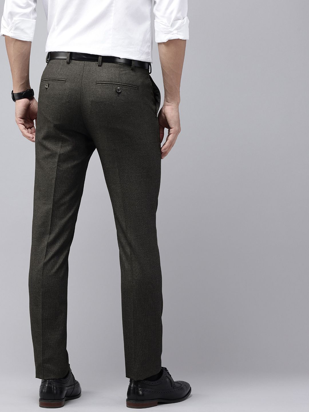 Park Avenue Men Slim Fit Formal Trousers