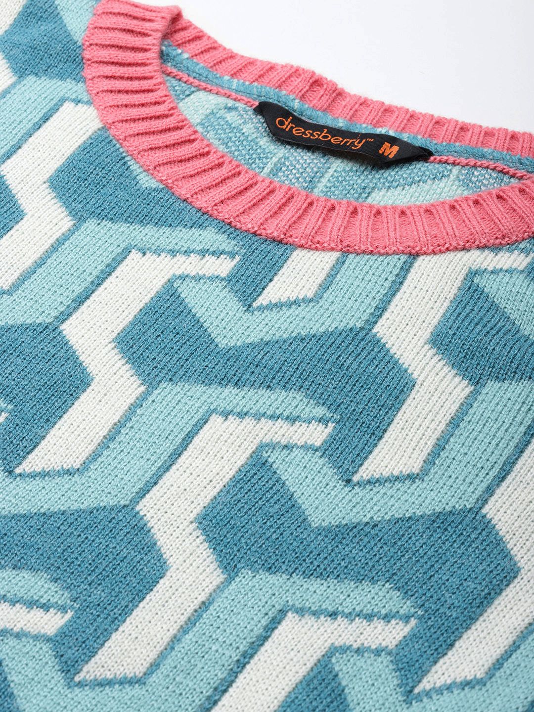 DressBerry Geometric Pullover