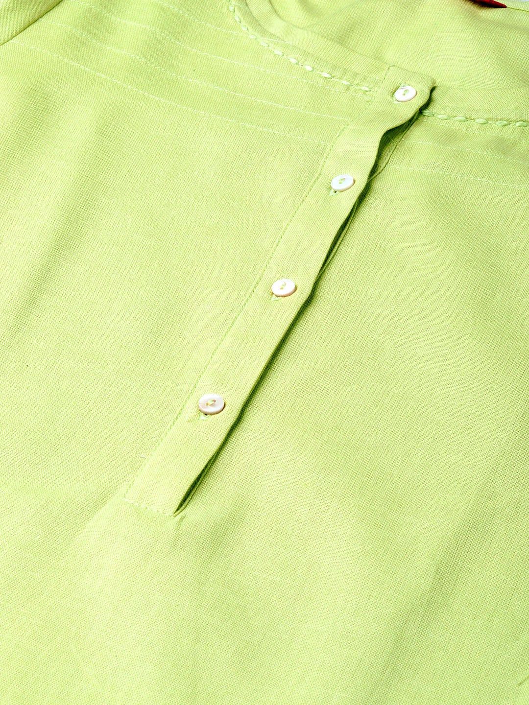 W Women Straight Cotton Kurta