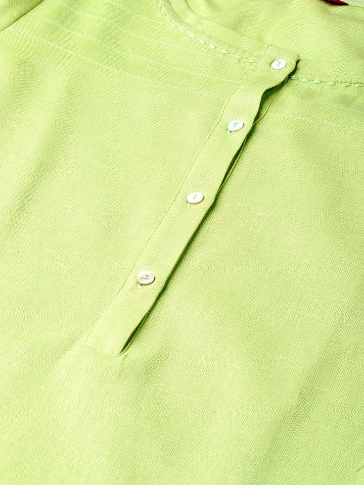 W Women Straight Cotton Kurta