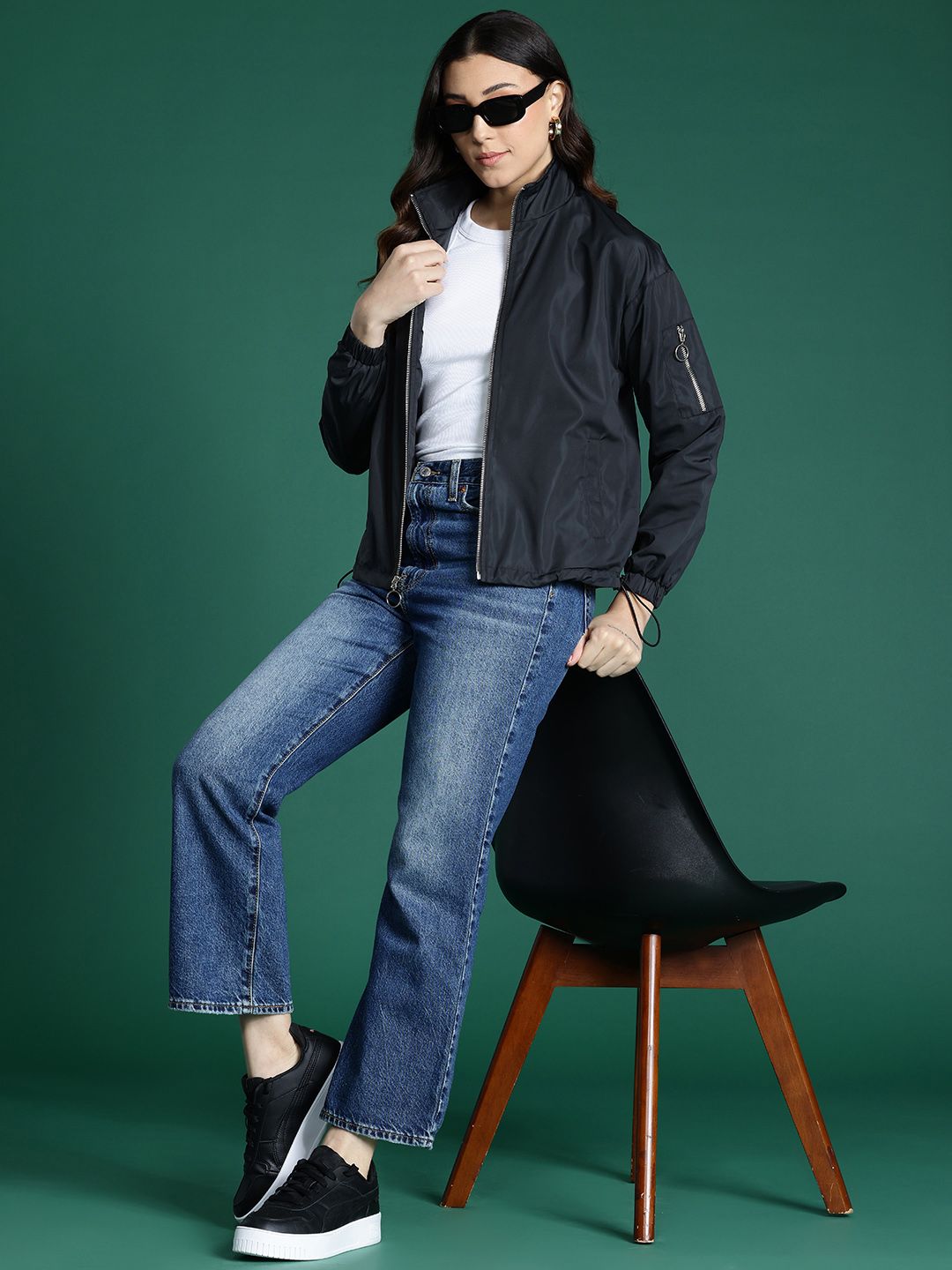 DressBerry Typography Tailored Jacket