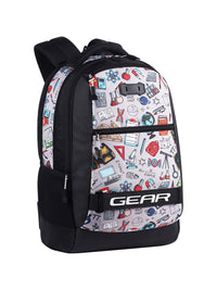 Gear Boys Graphic Printed Backpack