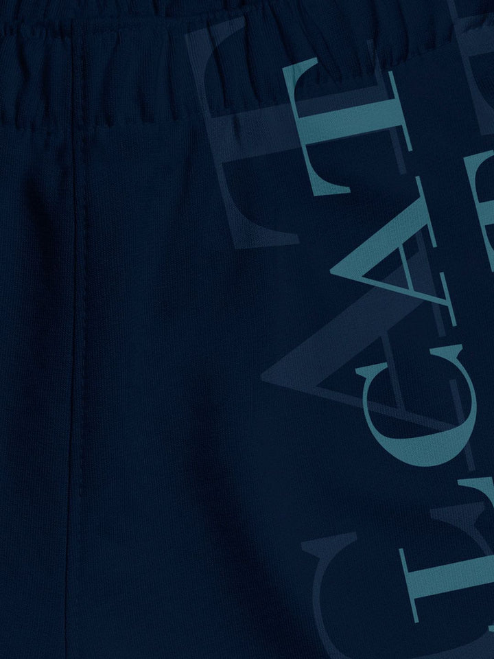 HELLCAT Boys Pack Of 3 Typography Printed Shorts