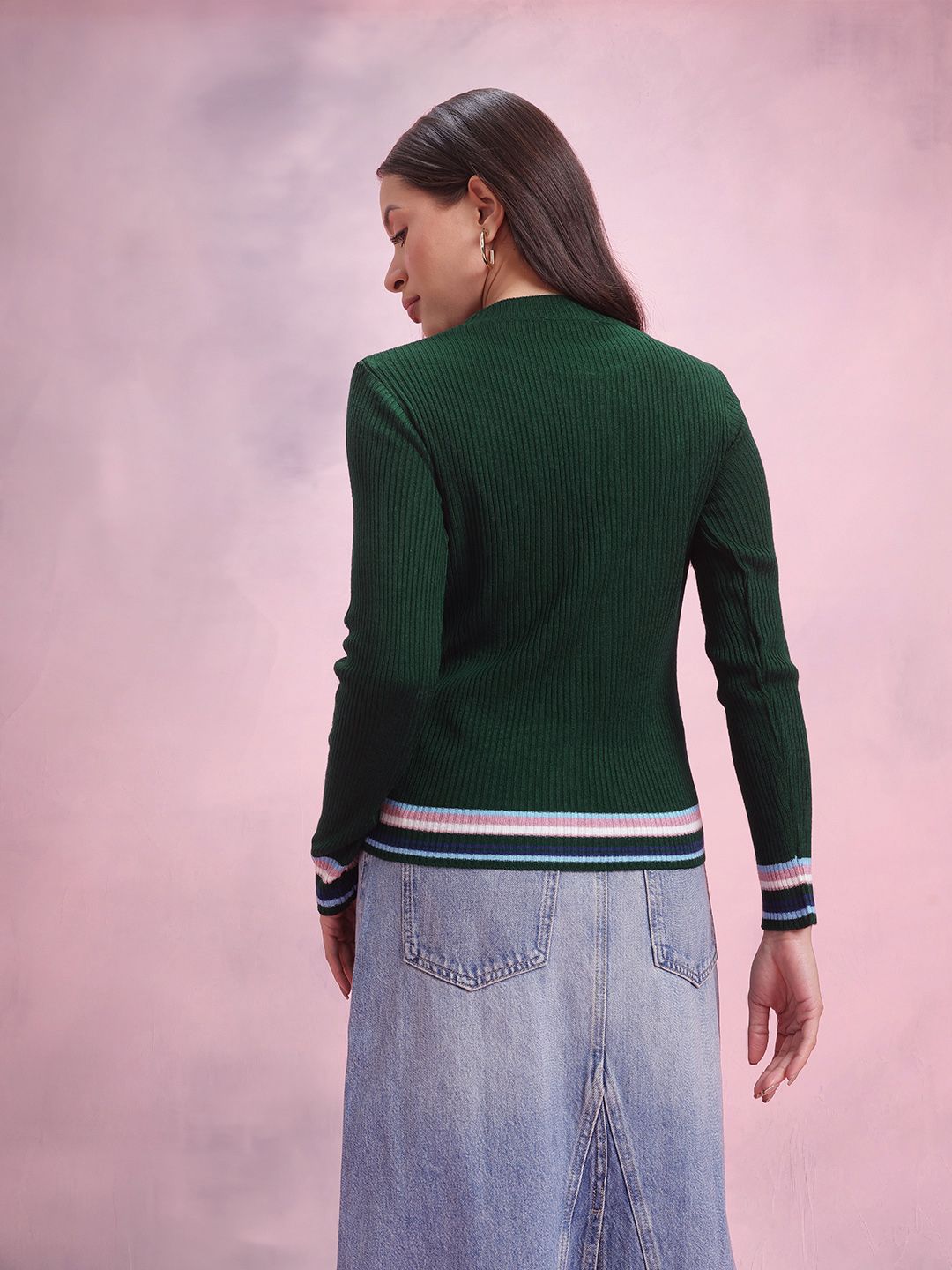 DressBerry Ribbed Pullover