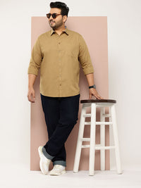 Thomas Scott Plus Size Regular Fit Button Down Collar Shirt
