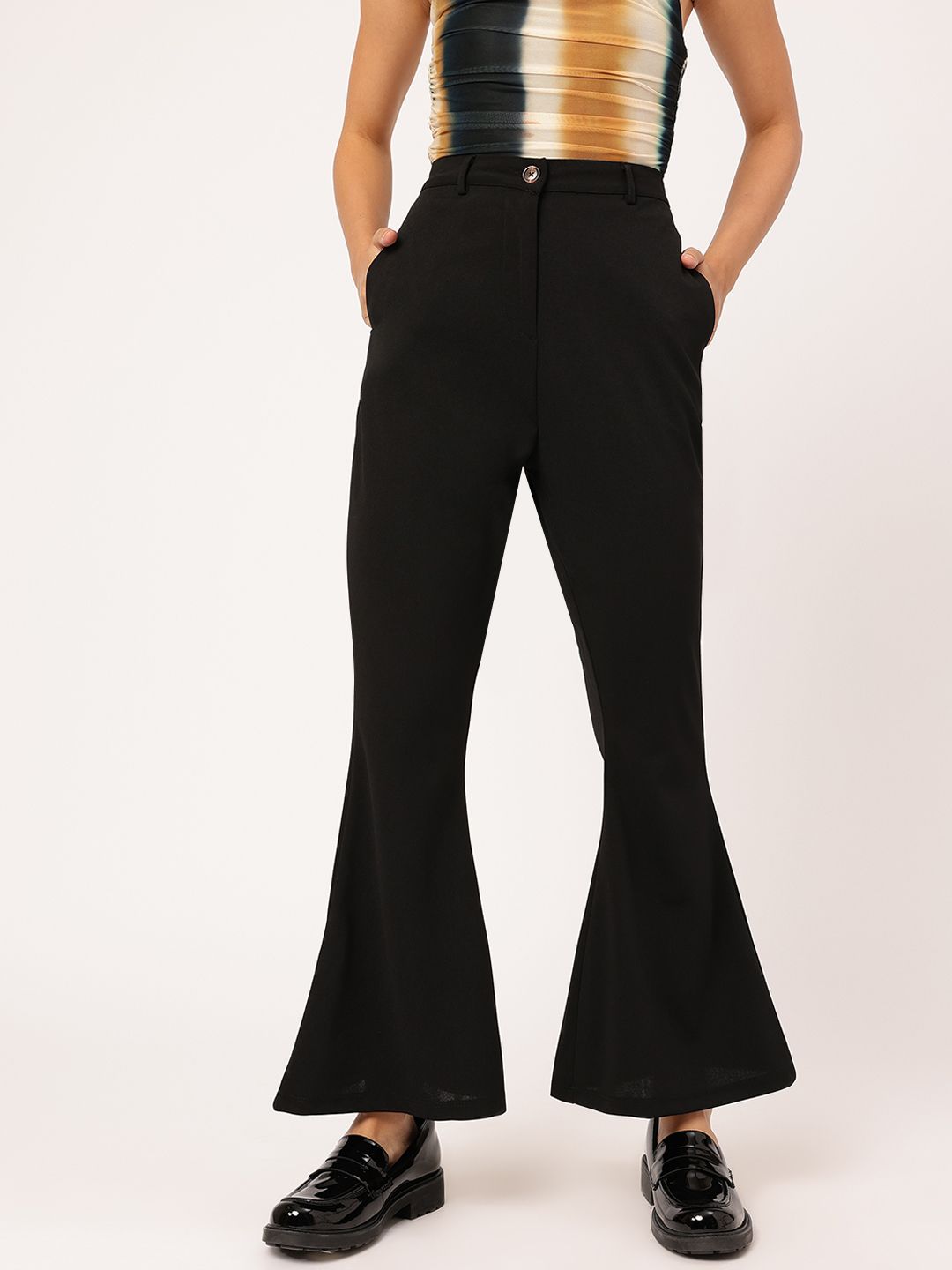 DressBerry Women Flared Trousers