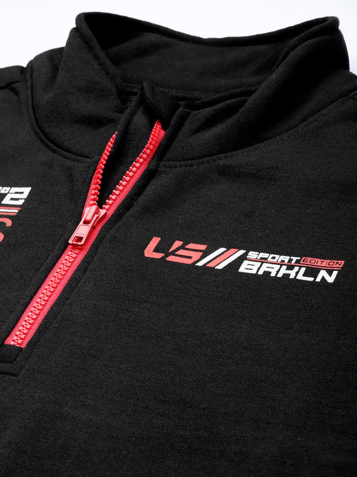 The Indian Garage Co Men Black Sweatshirt