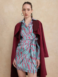 Rareism Women Abstract Dress Printed