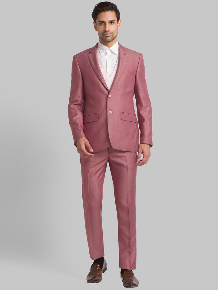 Raymond Men Single-Breasted Three-Piece Formal Suit