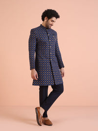 Set KiM Reka Bentuk Kuasa Diri Indowestern Sherwani Set