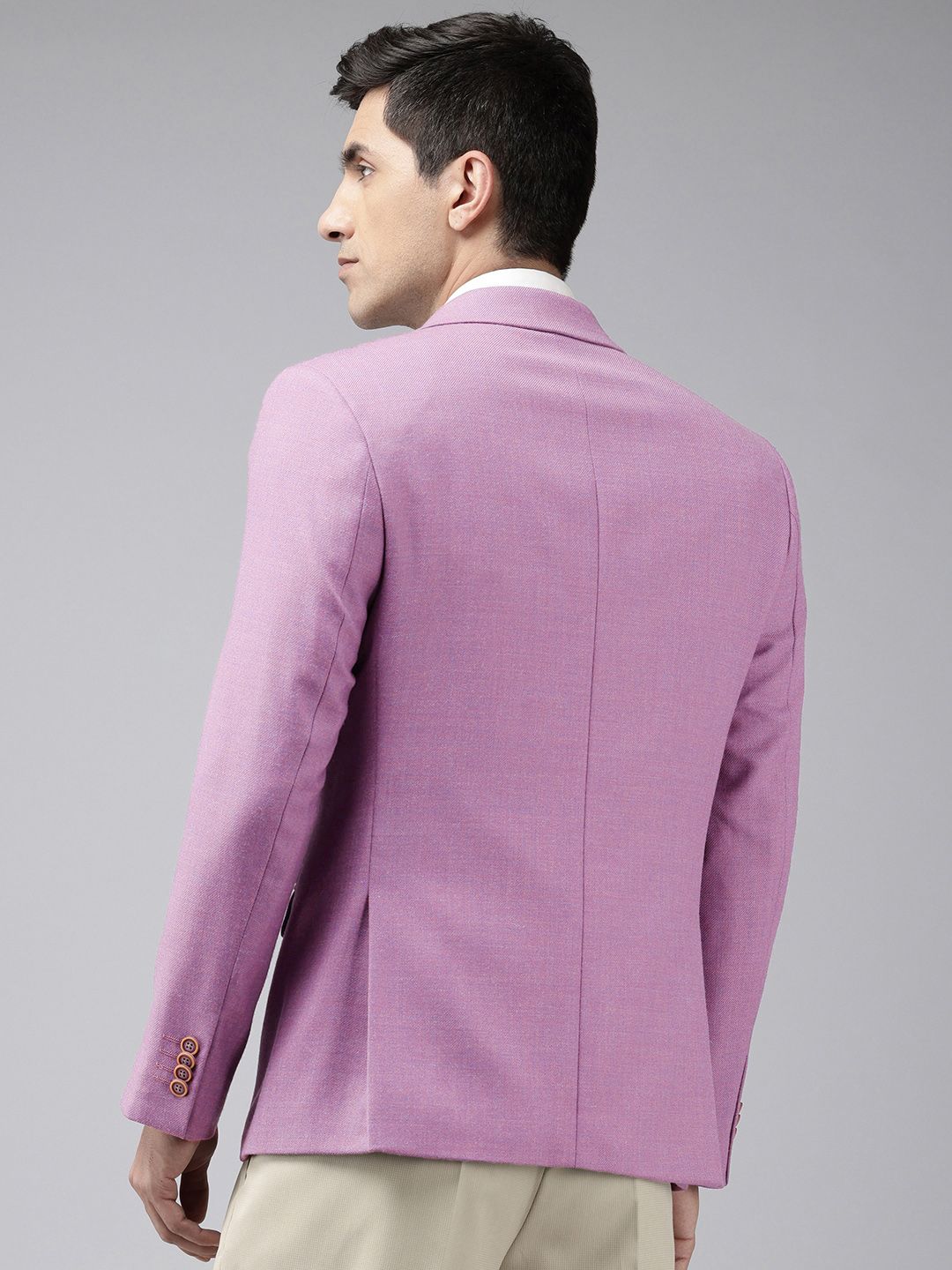 Park Avenue Solid Slim Fit Blazer