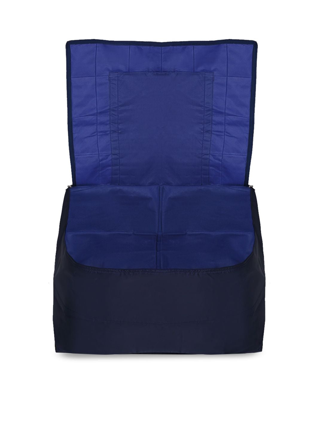 HOSTA HOMES Set Of 2 Navy Blue Solid Foldable Multi-Utility Storage Bags