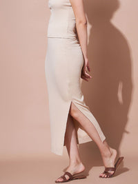 SASSAFRAS BASICS Pencil Midi Skirt