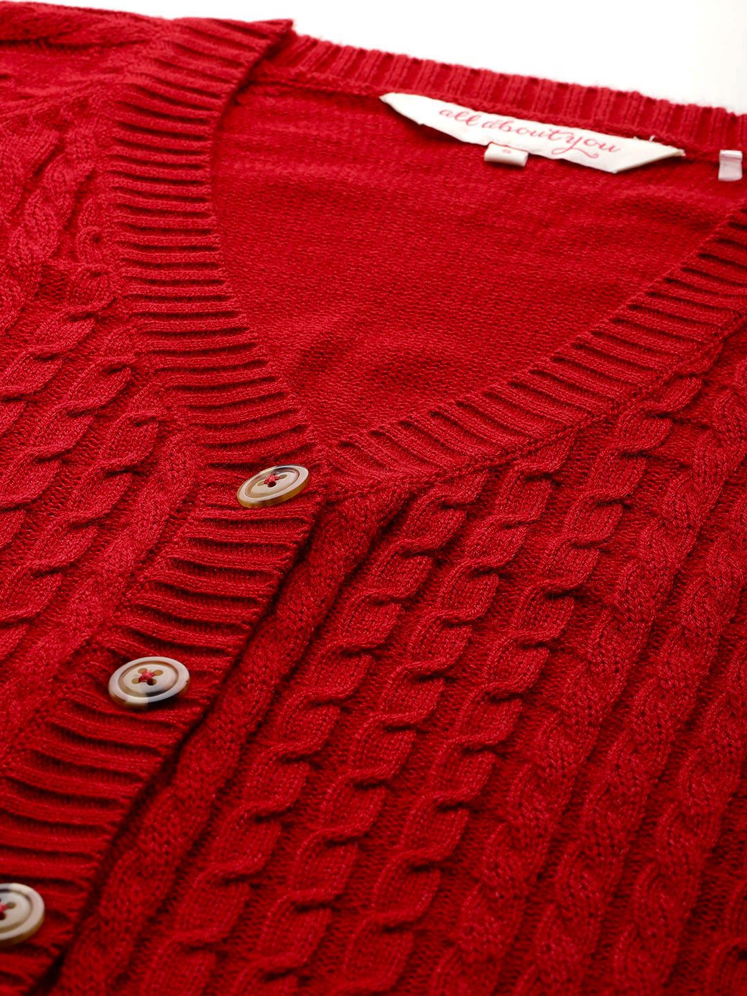 all about you Acrylic Cable Knit Co-ords