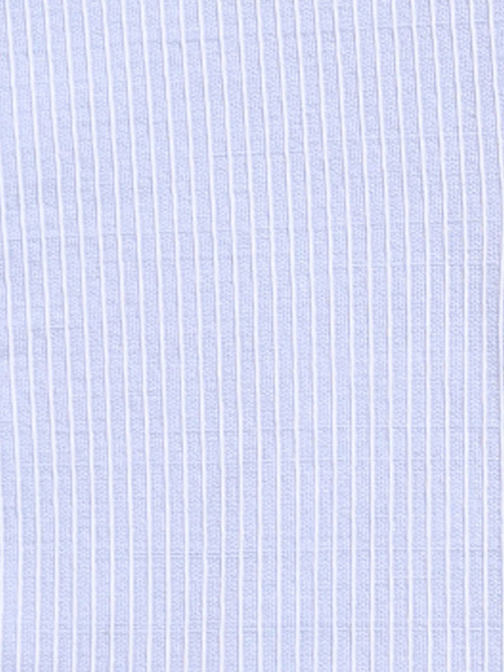 Happy Faces Girls Striped Ruffles Detail Pure Cotton Top