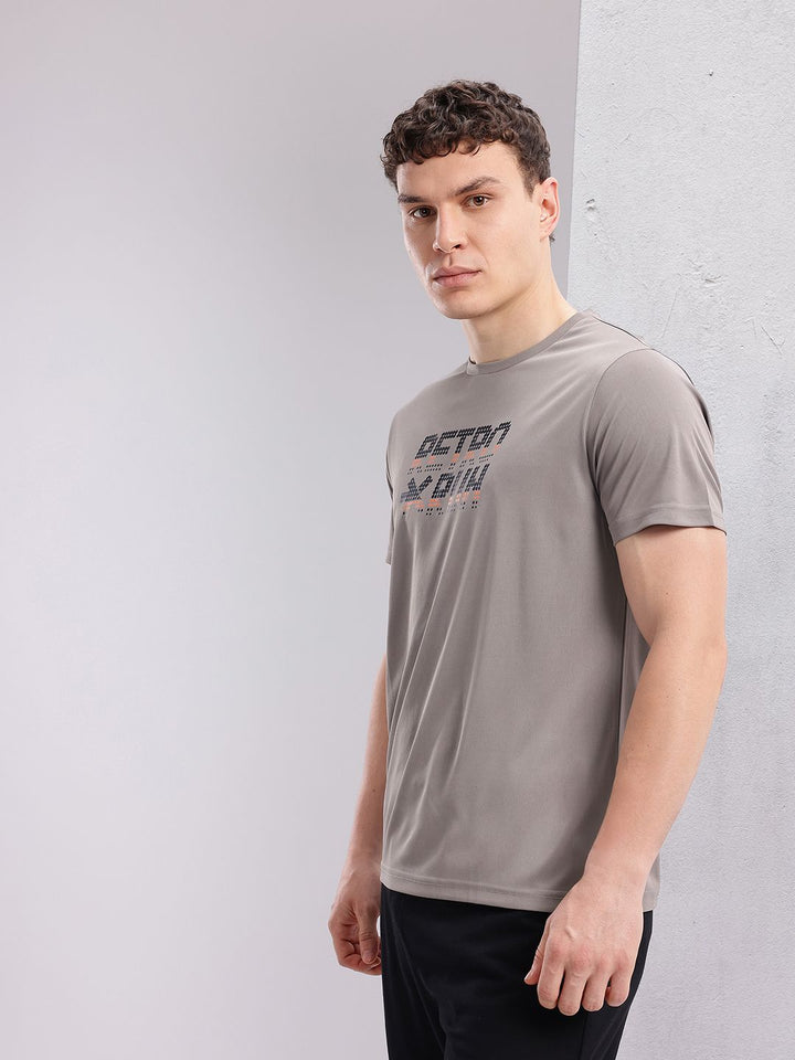HRX by Hrithik Roshan Men Typography Printed Rapid-Dry Running T-shirt