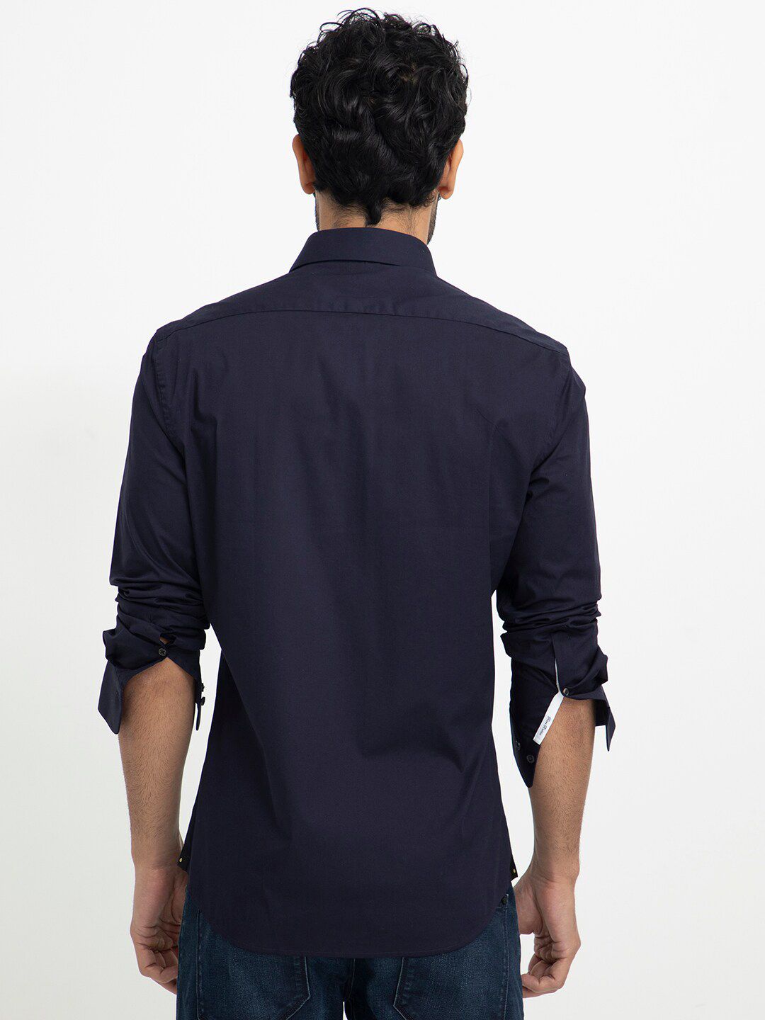 RARE RABBIT Men Neutons Slim Fit Cotton Shirt