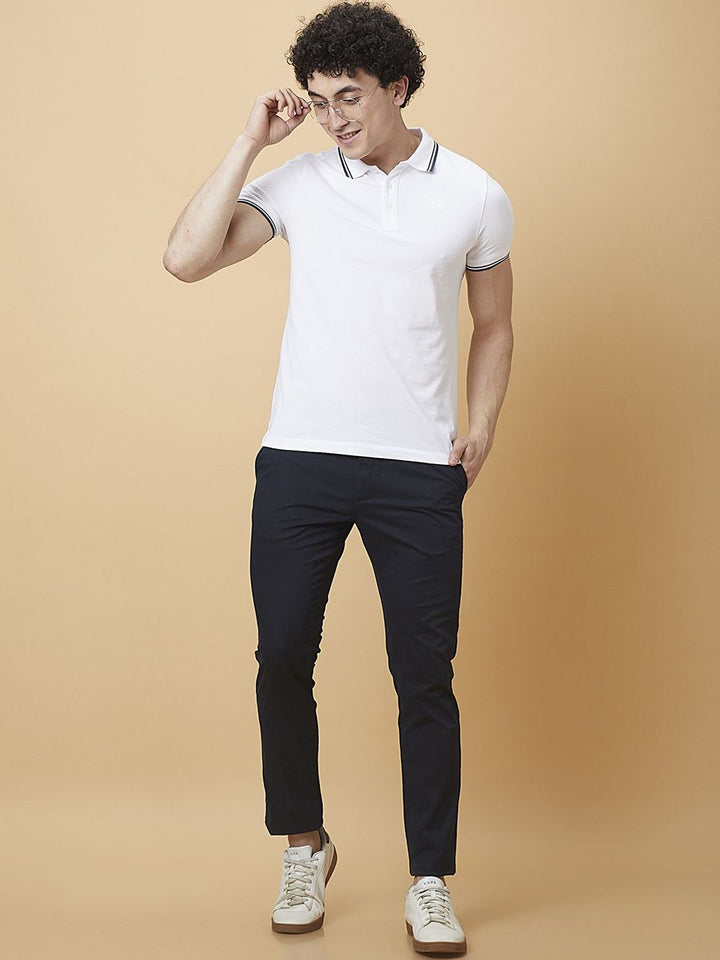 Being Human Men Slim Fit Chinos Trousers