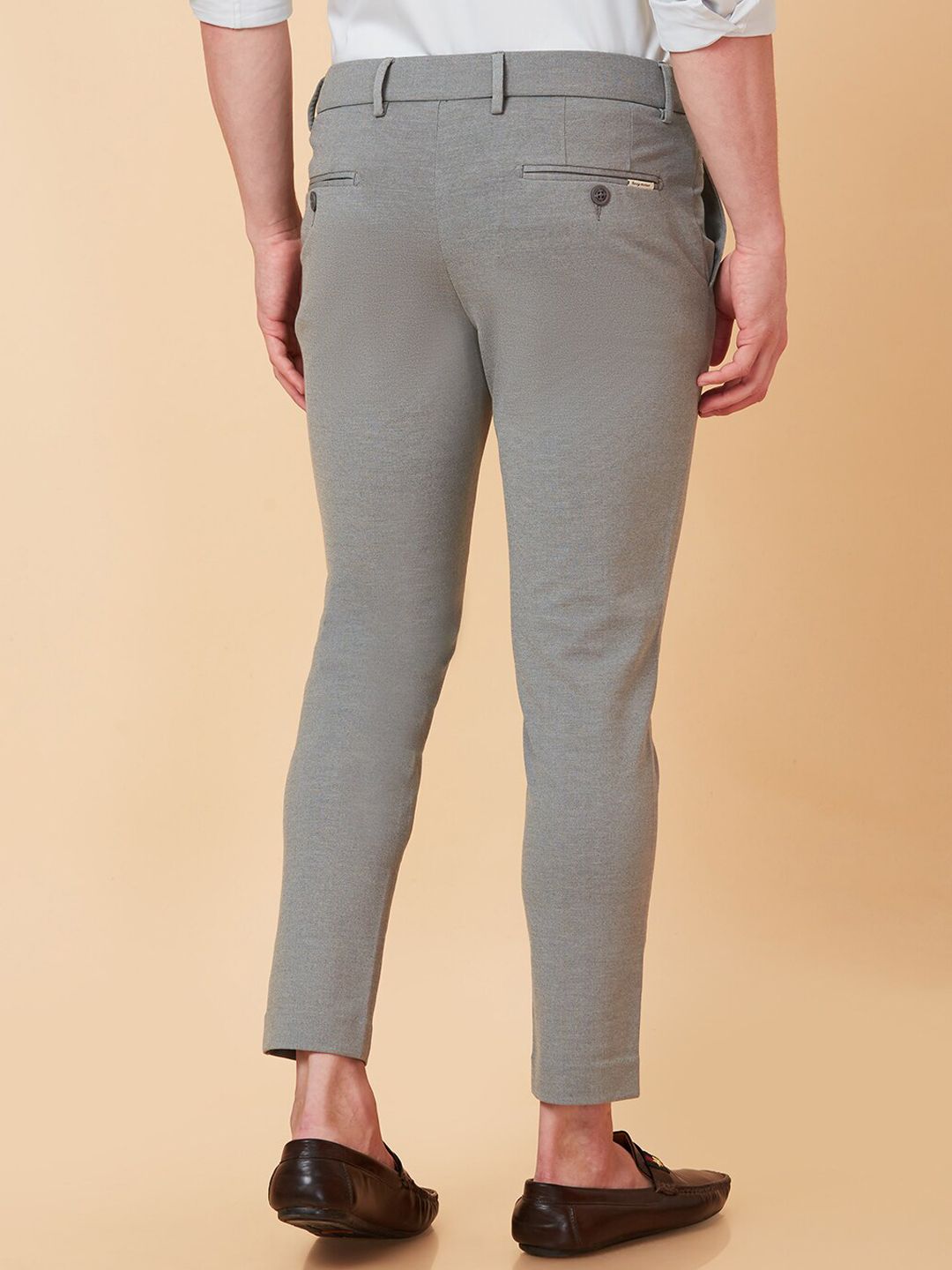 Being Human Men Mid Rise Cotton Trousers