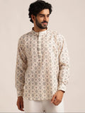 Anouk Lelaki Motif Etnik Bercetak Indie Prints Kurta