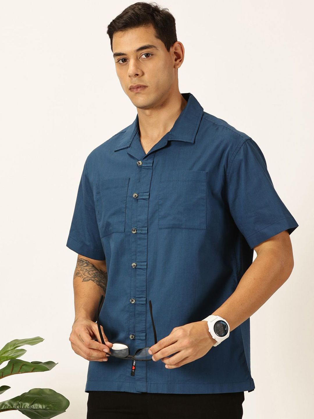 Thomas Scott Men Premium Opaque Casual Shirt