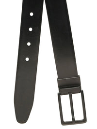 Teakwood Leathers Men Textured Leather Reversible Formal Belt