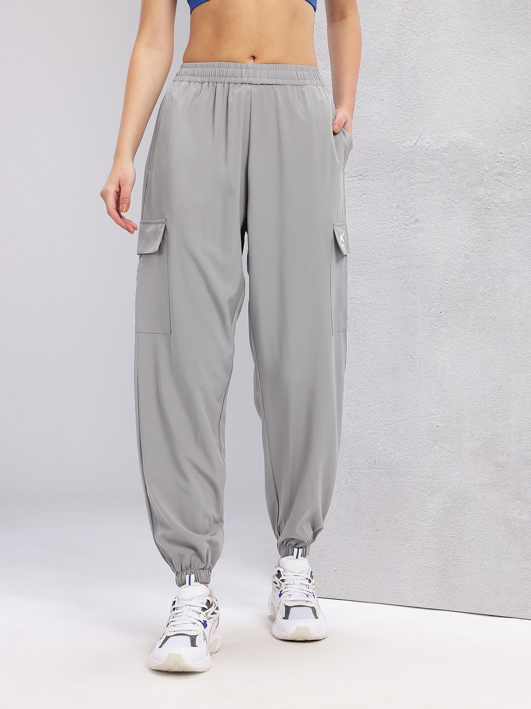 HRX by Hrithik Roshan Women Rapid-Dry Training Cargo Joggers