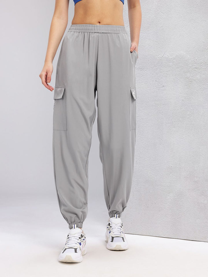 HRX by Hrithik Roshan Women Rapid-Dry Training Cargo Joggers