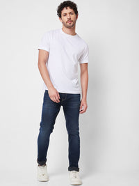 SPYKAR Men Skinny Fit Low-Rise Light Fade Cotton Jeans