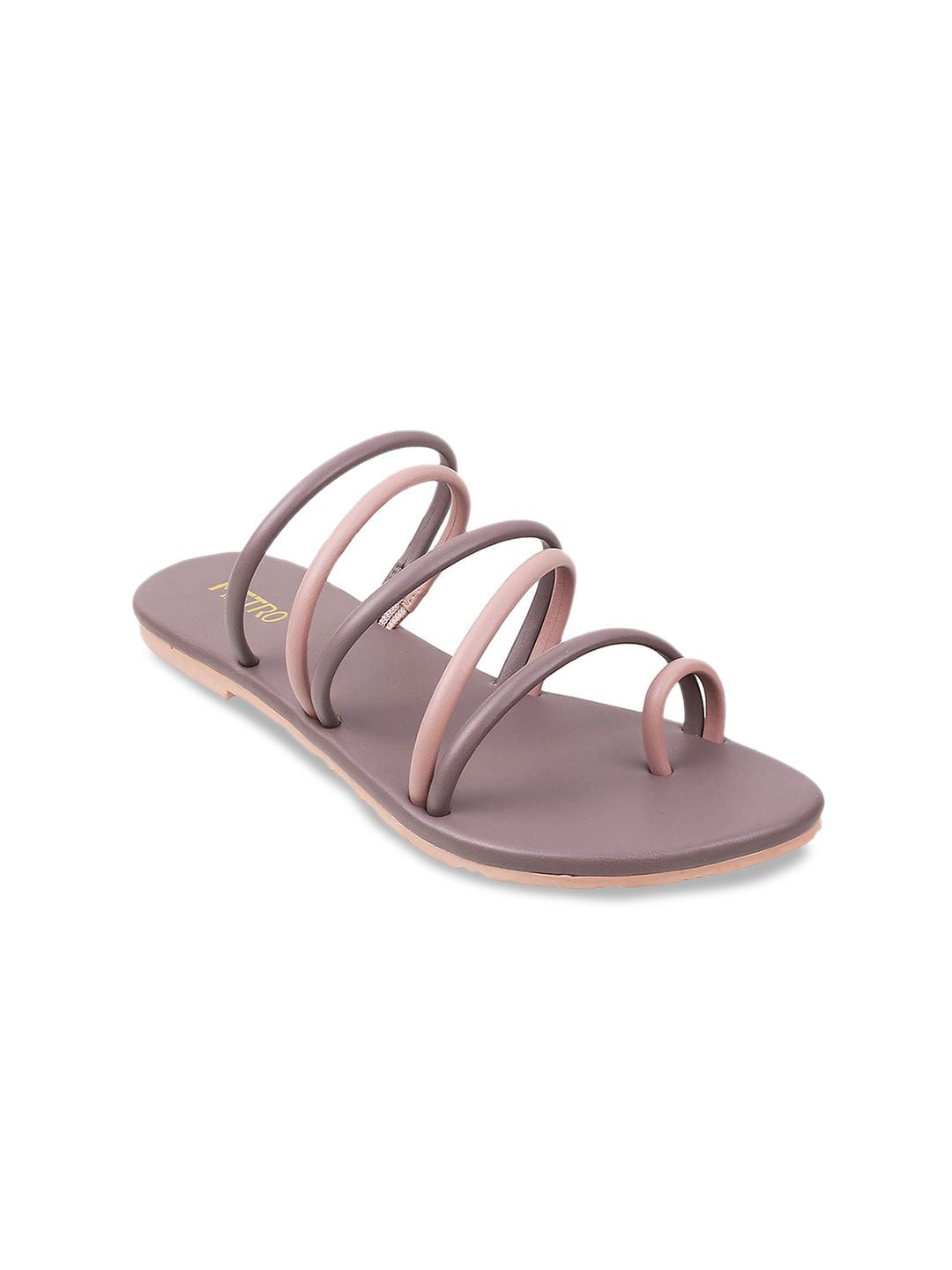 Metro Strappy One Toe Flats