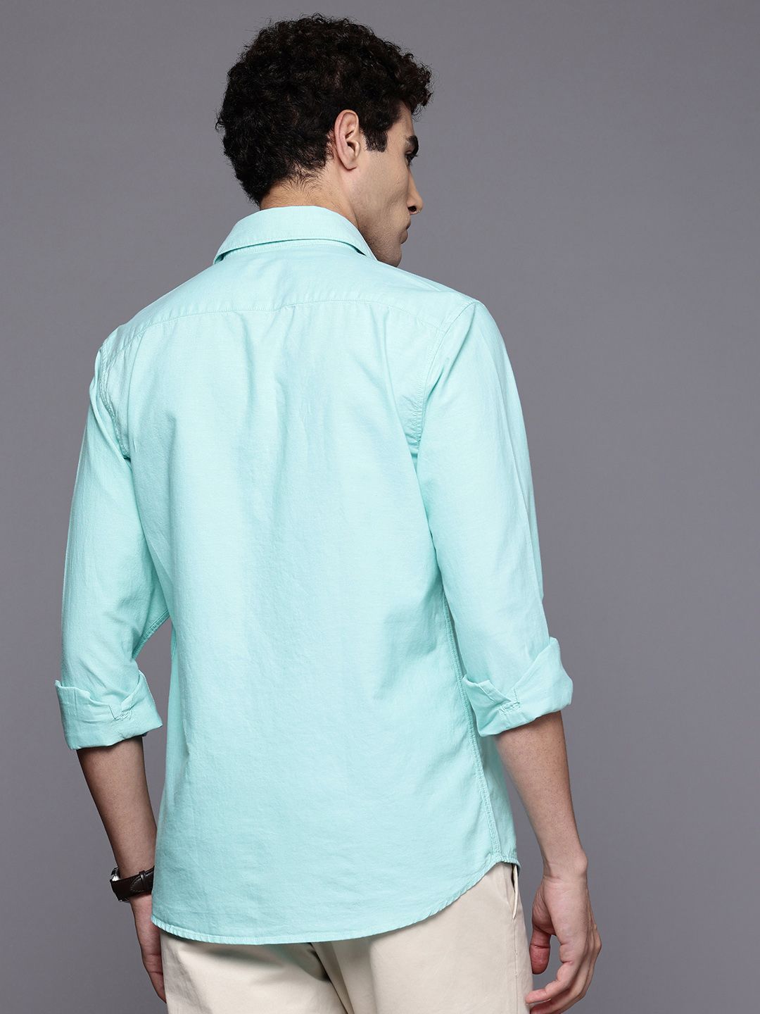 Raymond Slim Fit Pure Cotton Casual Shirt