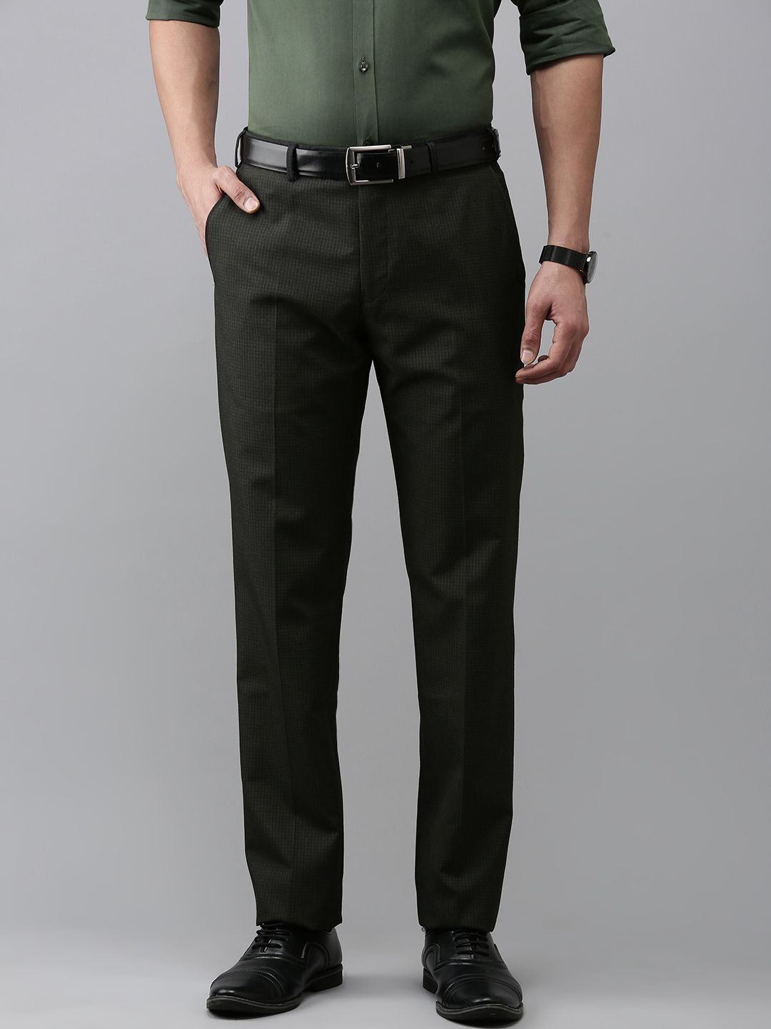 Park Avenue Men Smart Slim Fit Formal