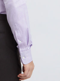 Park Avenue Self Design Pure Cotton Slim Fit Opaque Formal Shirt