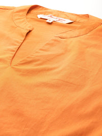 all about you Mandarin Collar Puff Sleeve Top