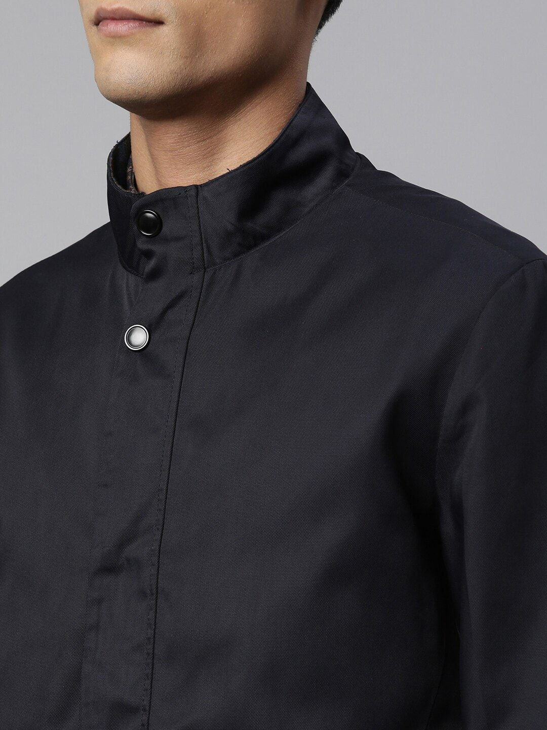 RARE RABBIT Men Berry Tailored Fit Lightweight Jacket