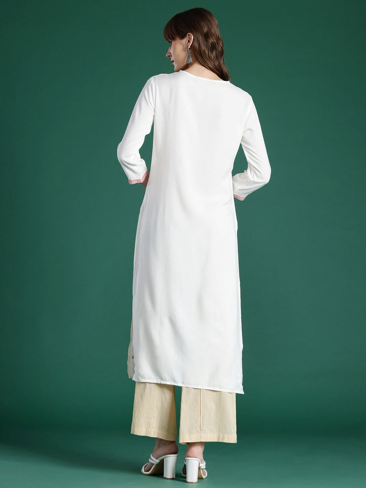 Indo Era Embroidered Thread Work Kurta