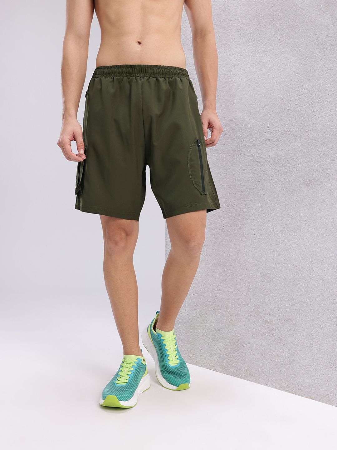 HRX by Hrithik Roshan Men Cargo Style Training Shorts