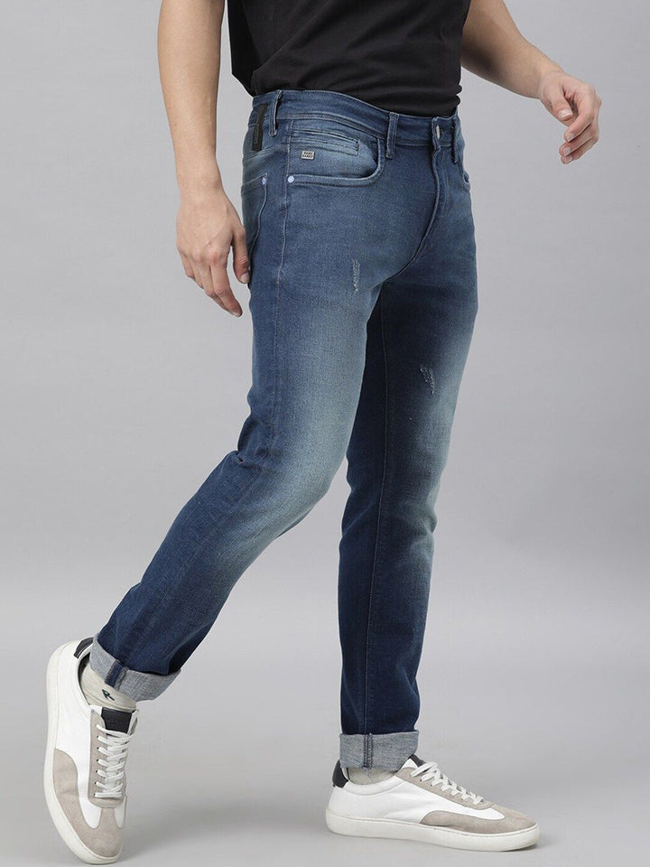RARE RABBIT Men Calca Slim Fit Stretchable Jeans