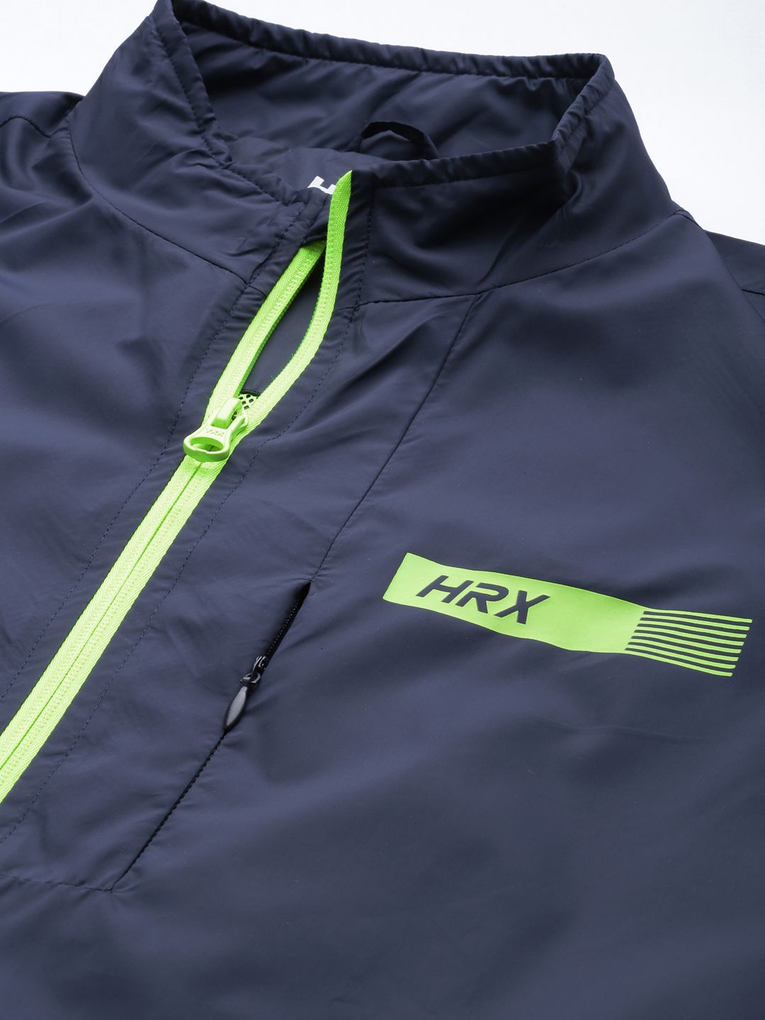 HRX by Hrithik Roshan Rapid-Dry Antimicrobial Finish Running Sporty Jacket