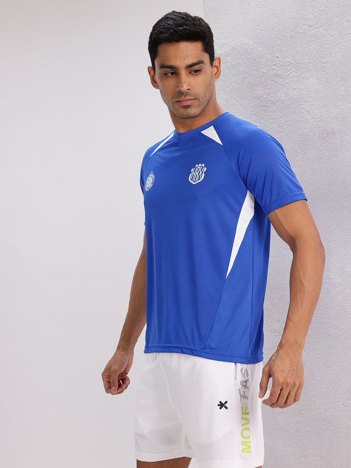 HRX by Hrithik Roshan Rapid-Dry Printed Football Jersey