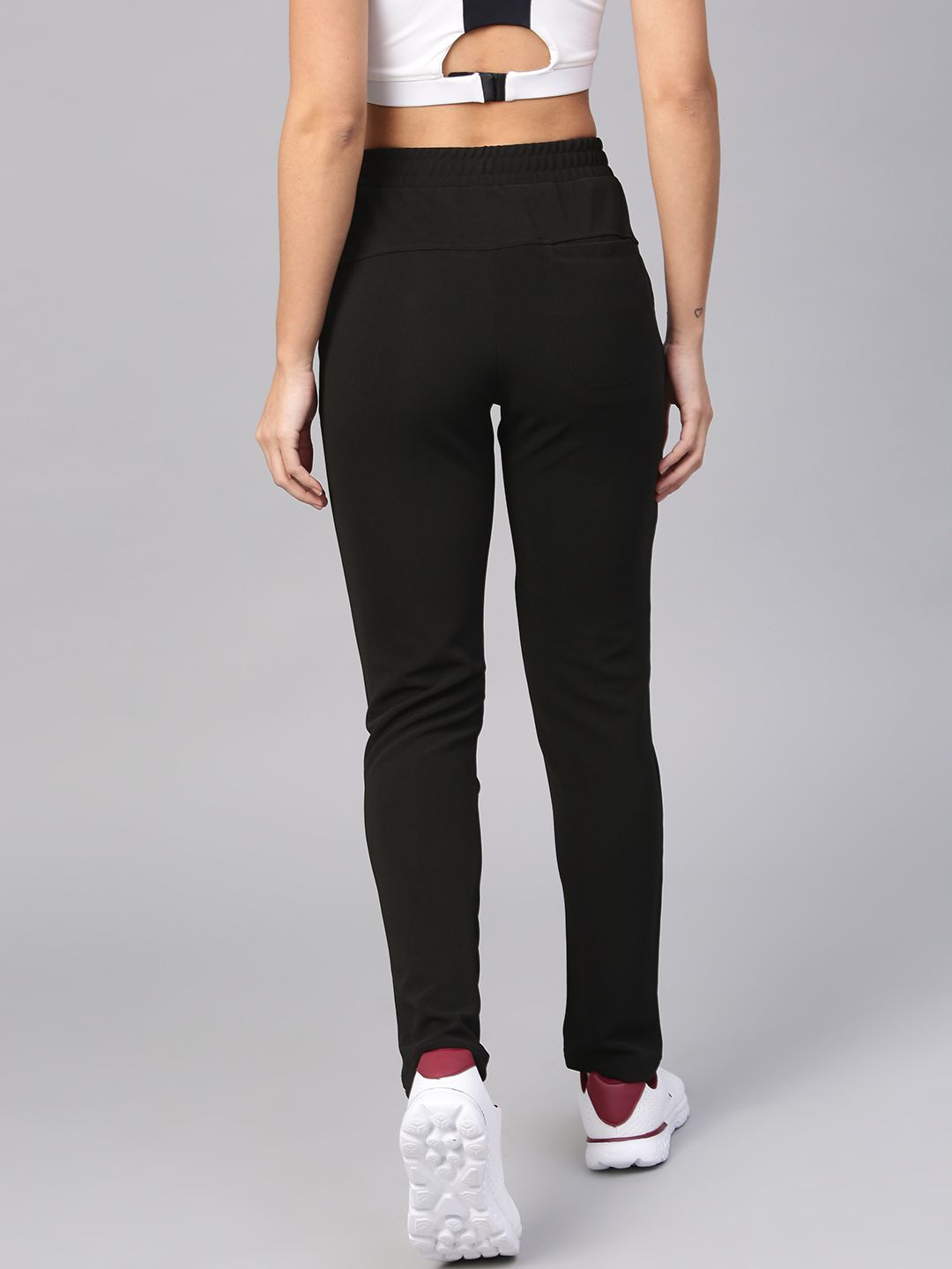 HRX by Hrithik Roshan Women Black Active Essential Track Pants