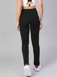 HRX by Hrithik Roshan Women Black Active Essential Track Pants