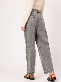 DressBerry Women Timeless Threads Faded Baggy jeans