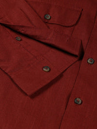 Thomas Scott Classic Cuban Collar Cotton Linen Casual Shacket