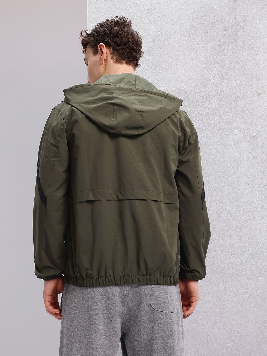HRX by Hrithik Roshan Rapid-Dry Hooded Lifestyle Sporty Jacket