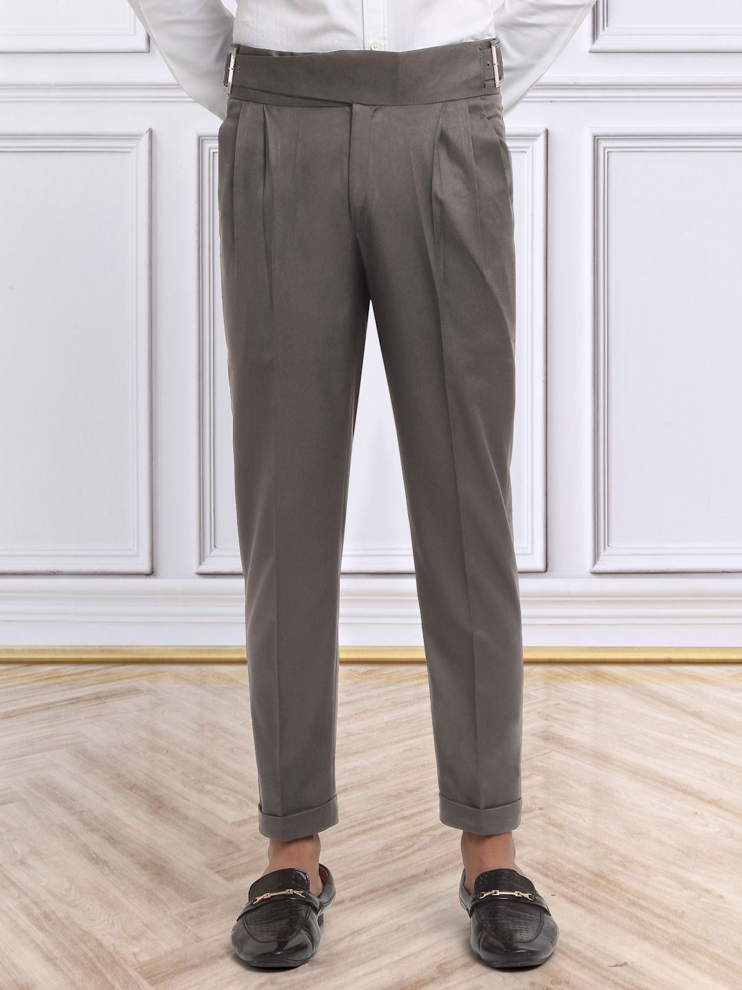 KLOTTHE Men Italian Gurkha Pants